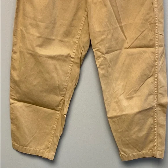 Madewell Tan Wide Leg Pants Utility Style - Picture 5 of 8